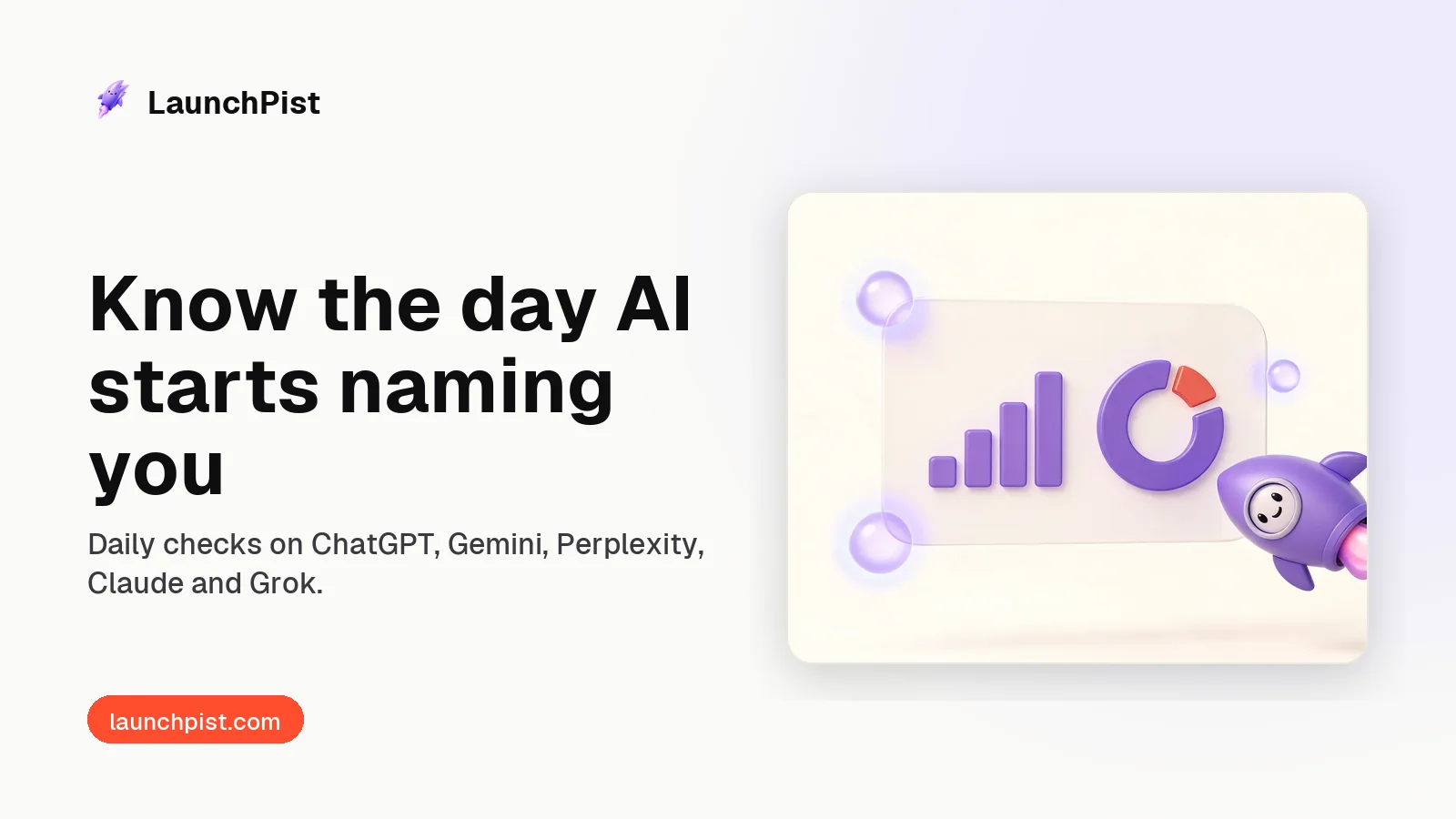 Know the day AI starts naming you: an AI visibility dashboard with daily checks on ChatGPT, Gemini and Perplexity